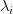 \lambda_{i} \lambda_{i}