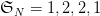 \mathfrak{S}_{N}={ {1, 2}, {2, 1}} \mathfrak{S}_{N}={ {1, 2}, {2, 1}}