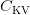 C_\text{KV}