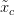 \tilde{x}_c