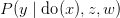 P(y \mid \text{do}(x),z,w) P(y \mid \text{do}(x),z,w)