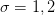 \sigma = {1, 2} \sigma = {1, 2}