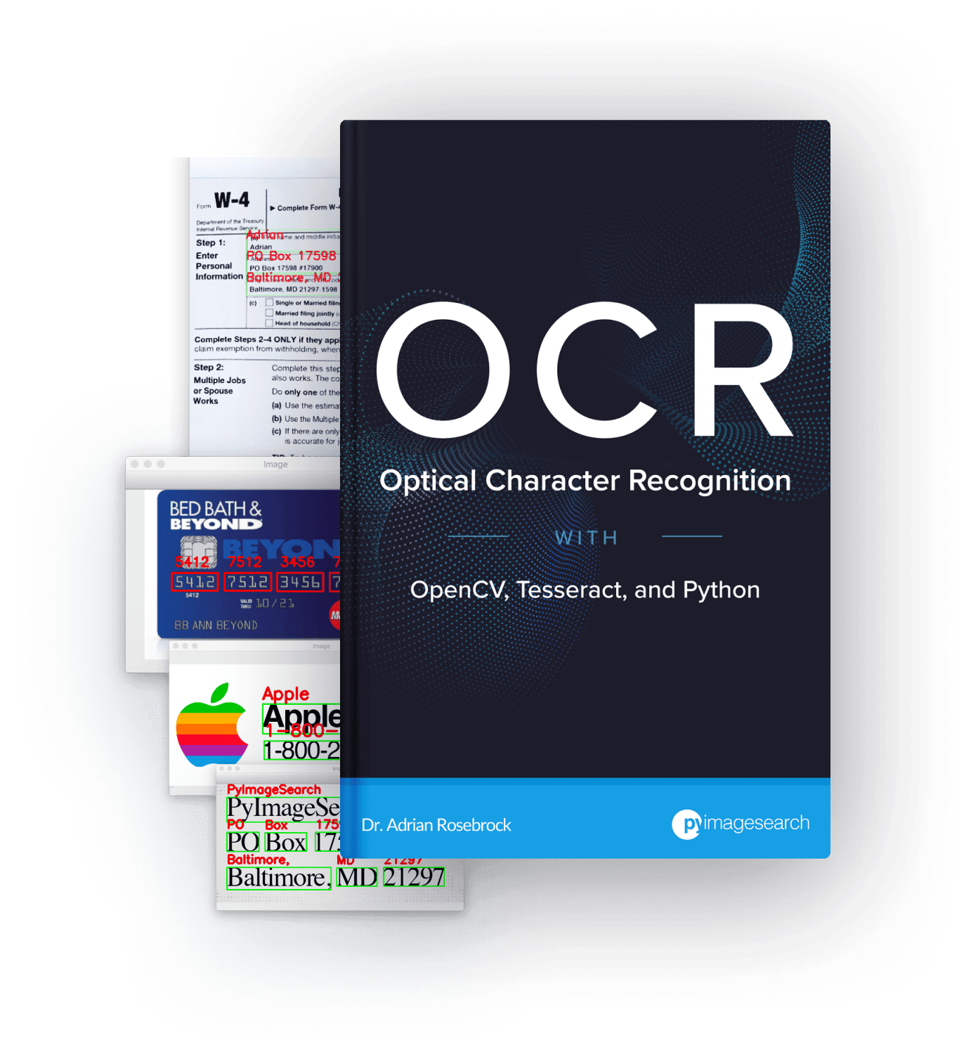 OCR with OpenCV, Tesseract, and Python - OCR Book