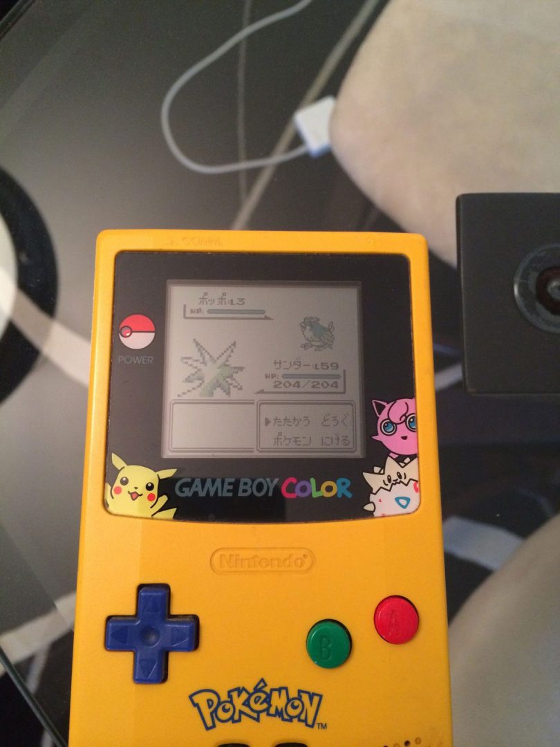 Figure 1: An example query image containing a Game Boy scree and Pokemon.