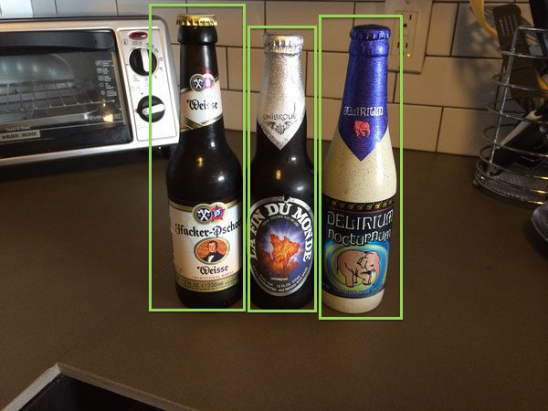 Detecting beer in images using Histogram of Oriented Gradients