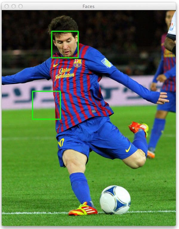 Figure 1: Example of falsely detecting a face in an image. This is a common problem when using cv2.detectMultiScale.