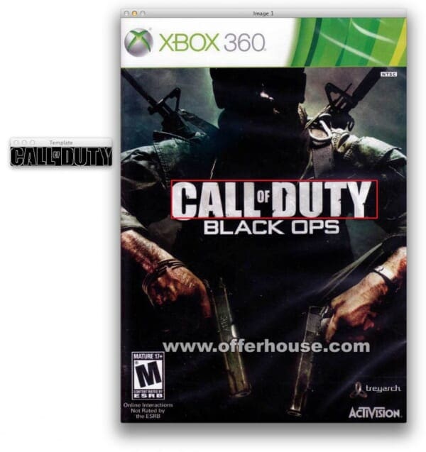 Figure 3: Successfully applying multi-scale template match to find the template in the image.