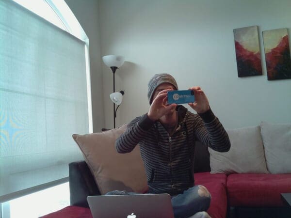 Figure 5: The image captured using the raspi-still command.