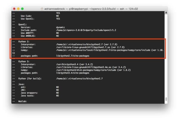 Figure 3: Ensuring that Python 2.7 will be used for the compile.