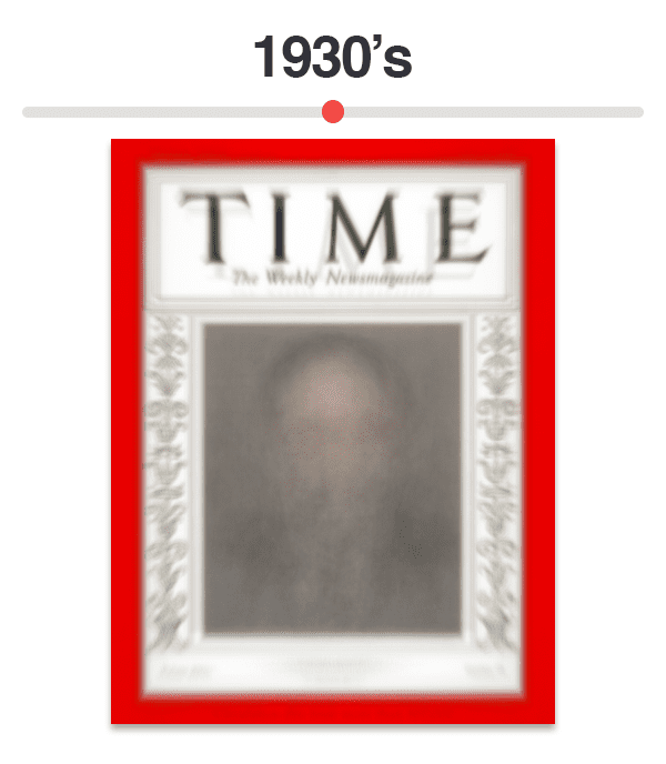 Figure 4: Average of Time magazine covers from 1930-1939