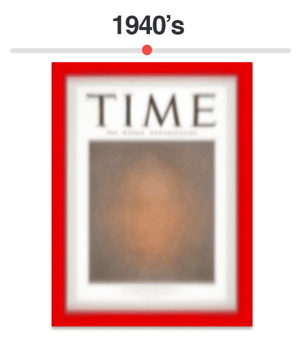 Figure 5: Average of Time magazine covers from 1940-1949