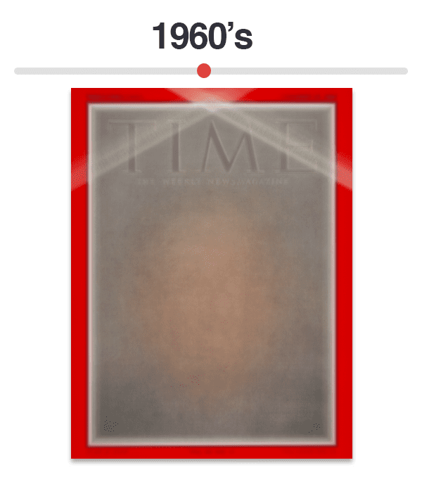 Figure 7: Average of Time magazine covers from 1960-1969.