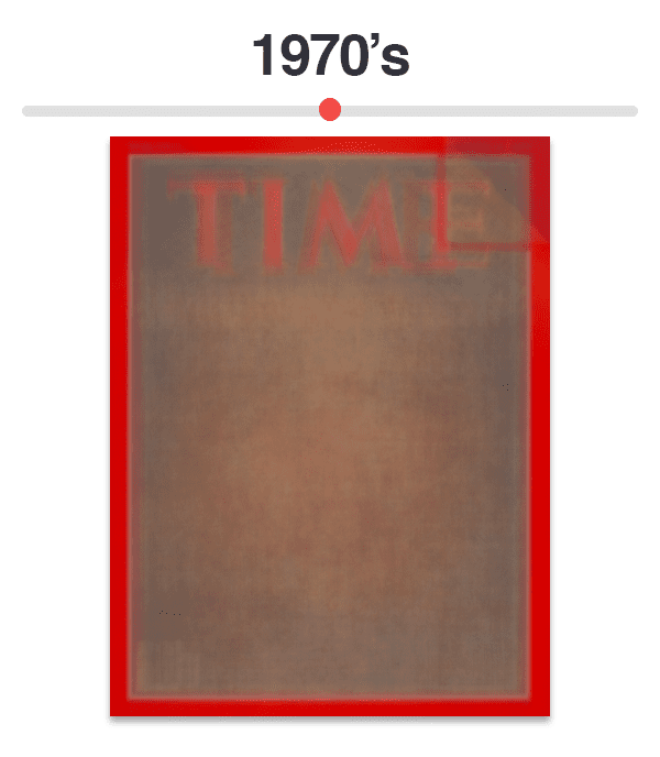 Figure 8: Average of Time magazine covers from 1970-1979.