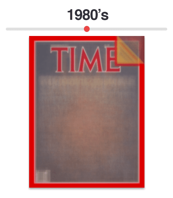 Figure 9: Average of Time magazine covers from 1980-1989.