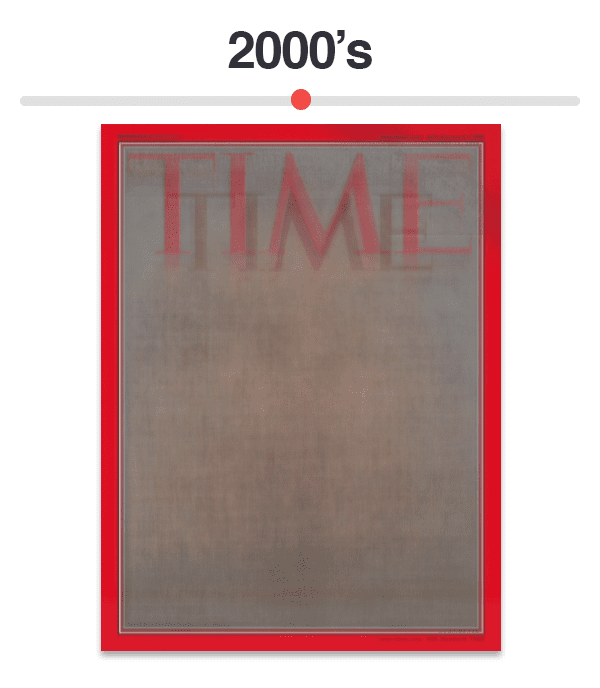 Figure 11: Average of Time magazine covers from 2000-2009.