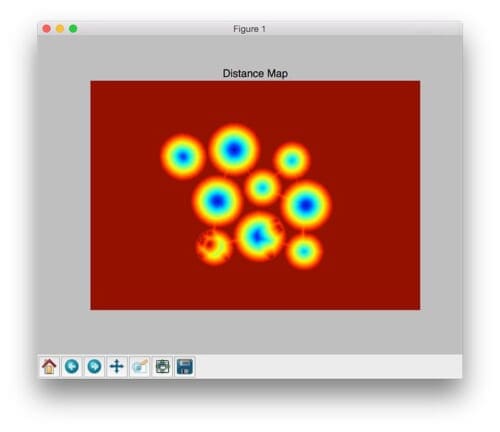 Figure 5: Visualizing the Euclidean Distance Transform.