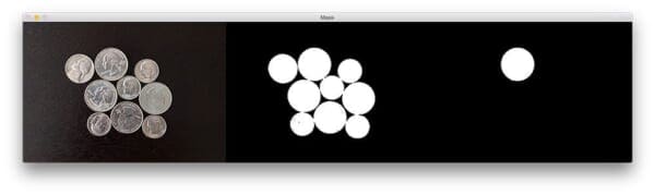 Figure 6: An example mask where we are detecting and extracting only a single object from the image.