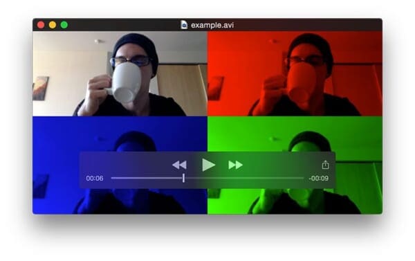 Figure 1: Writing to video file with Python and OpenCV.