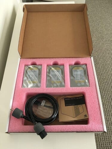 Figure 5: The DevBox ships with your 3TB hard drives. Luckily, you don't need to purchase these separately.