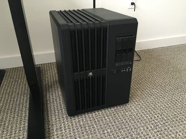 Figure 3: The NVIDIA DIGITS DevBox fully unboxed.