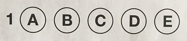 Figure 15: Detecting if a user has marked zero bubbles on the exam.