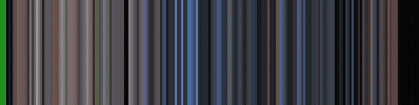 Figure 2: Generating a movie barcode for the Jurassic Park trailer.
