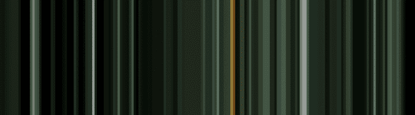Figure 4: Visualizing the movie barcode using OpenCV and Python.