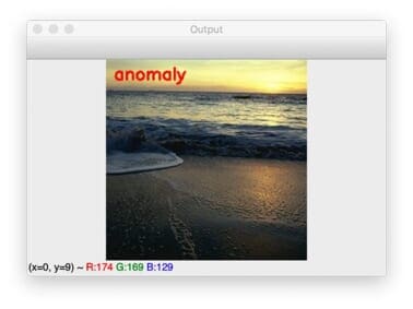 Intro to anomaly detection with OpenCV, Computer Vision, and scikit ...