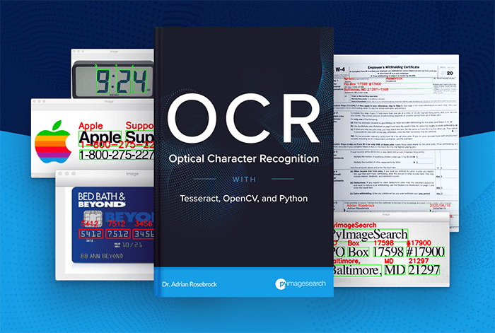 Optical Character Recognition (OCR), OpenCV, and Tesseract