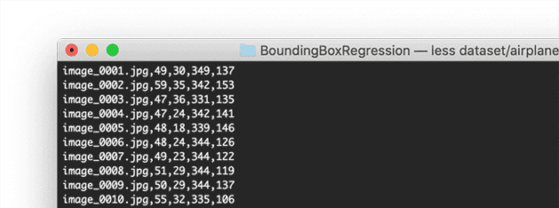 python - bounding box regression - stack overflow... Object detection: Bounding box regression with Keras, TensorFlow, and ...