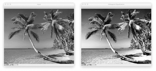 OpenCV Histogram Equalization and Adaptive Histogram Equalization ...