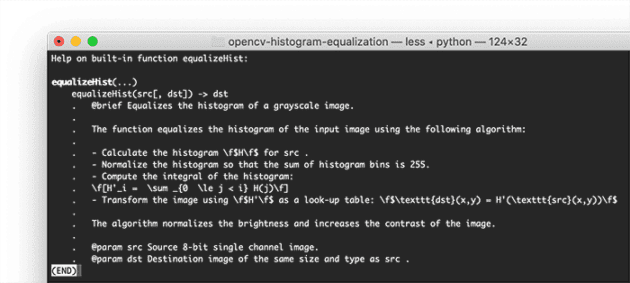 OpenCV Histogram Equalization and Adaptive Histogram Equalization ...