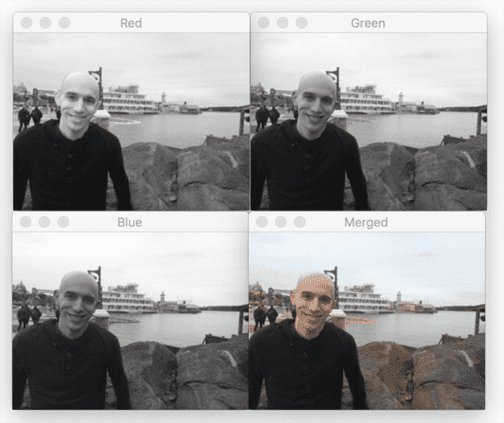 Splitting and Merging Channels with OpenCV - PyImageSearch