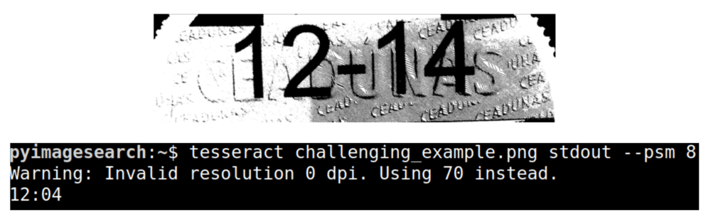 Improving OCR Results with Basic Image Processing - PyImageSearch